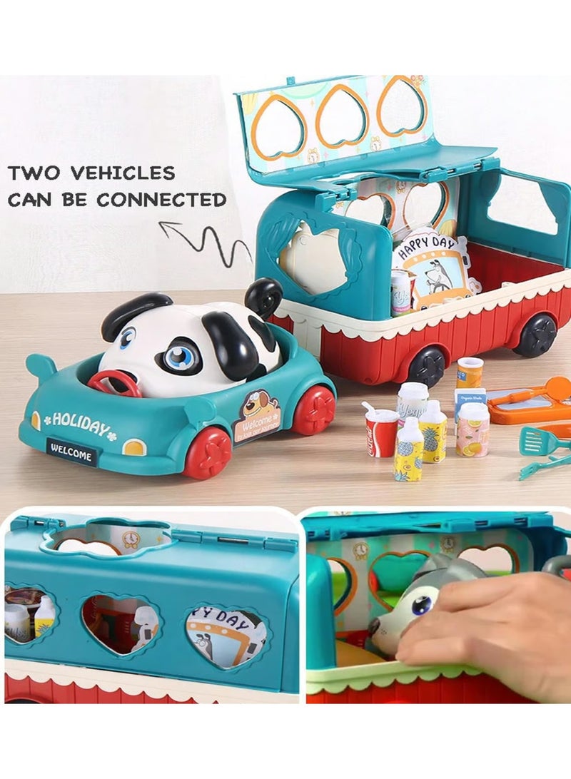 Interactive, walking, barking, voice-controlled, cute dog with fun caravan and accessories... - Image 4